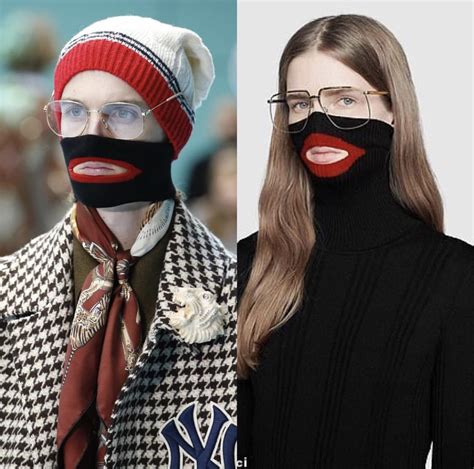 black face gucci mask|Gucci black face sweater.